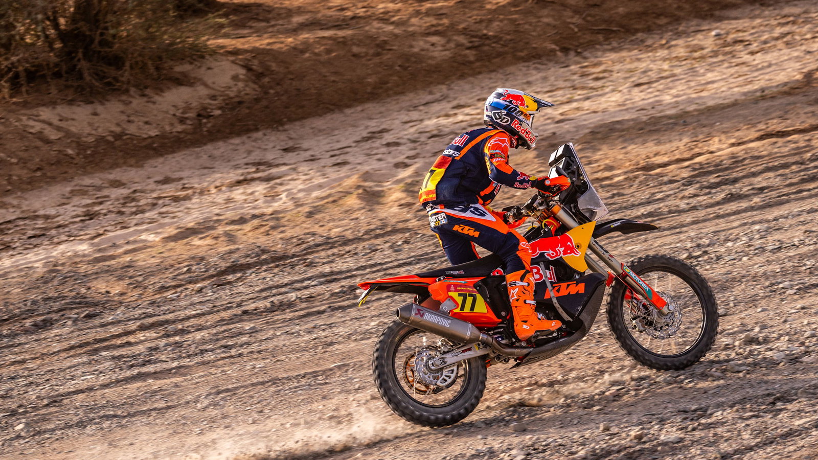 Luciano Benvides, 2026 Dakar Rally. Credit: KTM.