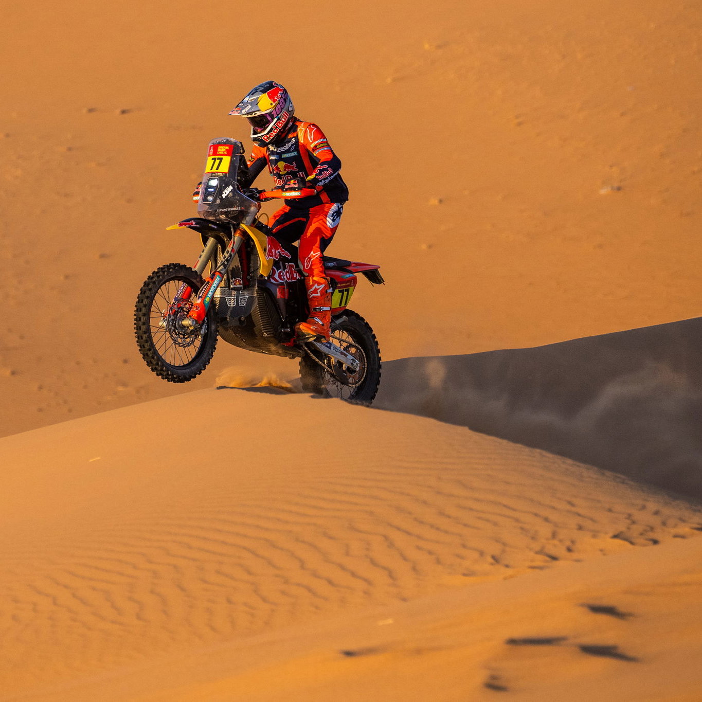 Luciano Benavides on 2026 Dakar Rally. Credit: KTM.