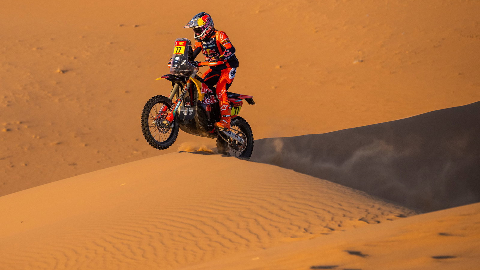 Luciano Benavides on 2026 Dakar Rally. Credit: KTM.