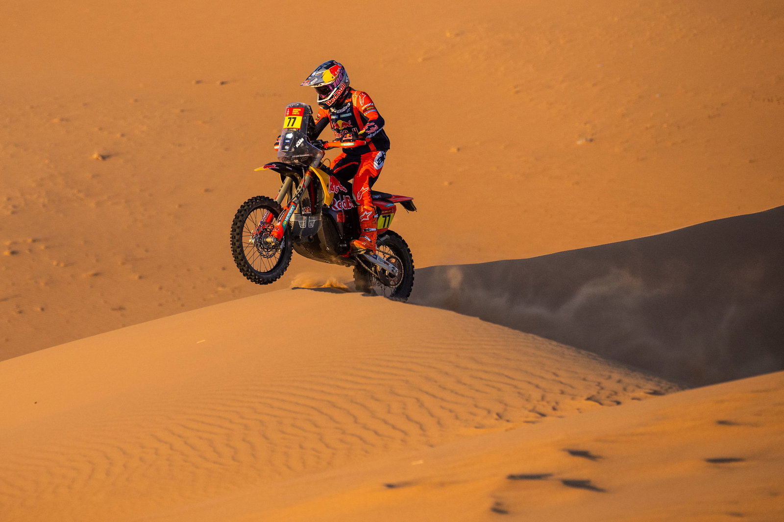 Luciano Benavides on 2026 Dakar Rally. Credit: KTM.