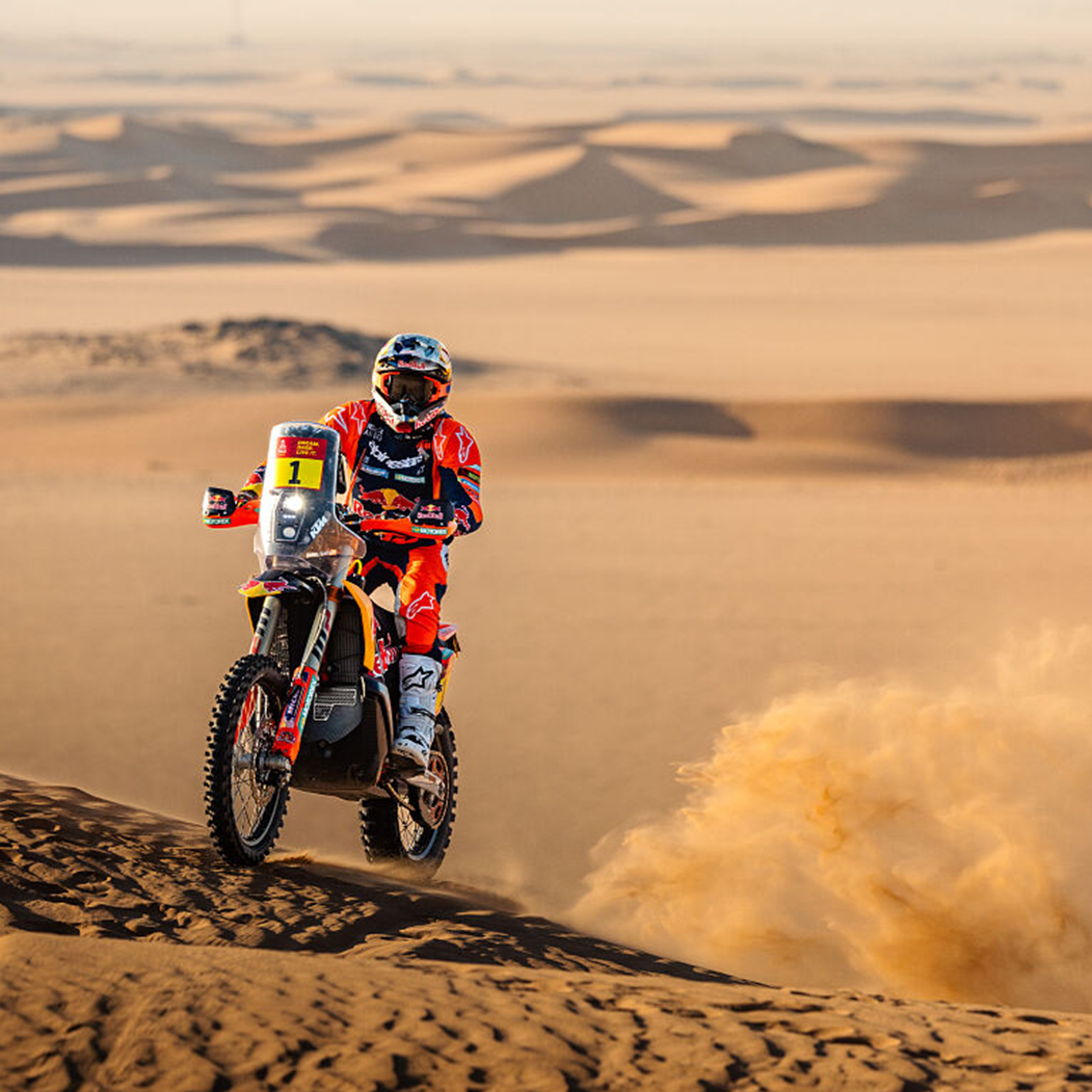 Daniel Sanders, 2206 Dakar Rally. Credit: KTM.