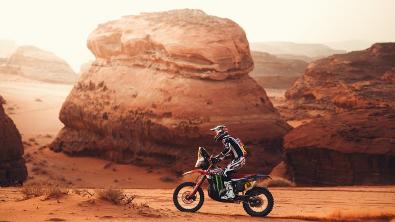 Toscha Schareina, 2026 Dakar Rally. Credit: Honda Racing Coporation.