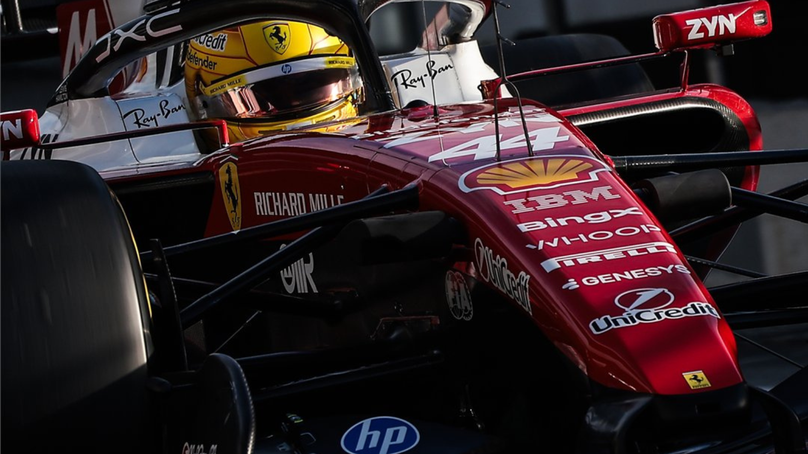 Hamilton left it late to go fastest 