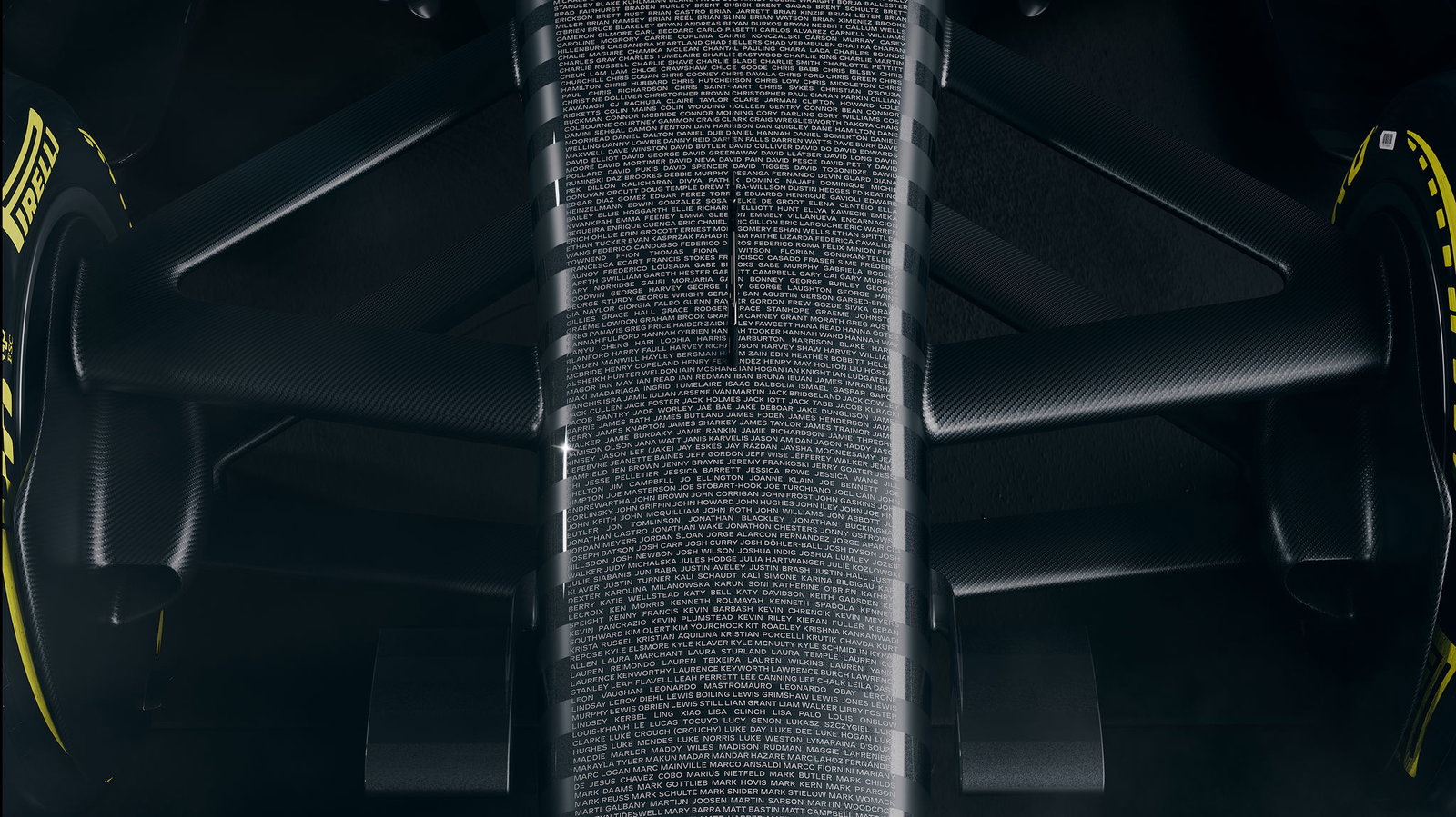 Names of Cadillac founders and workers feature on the livery