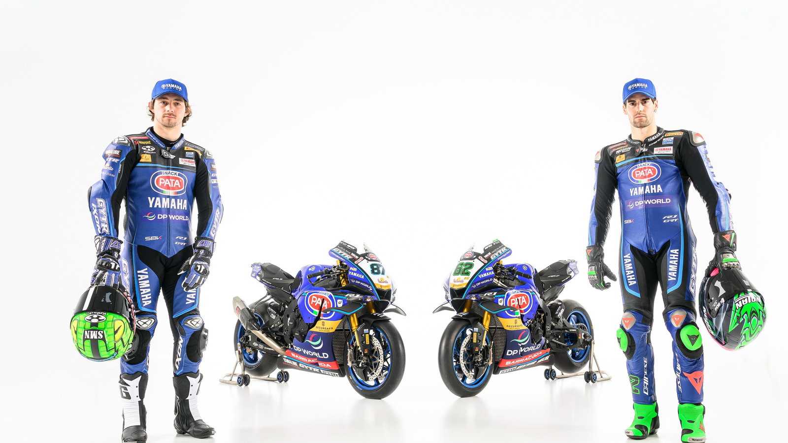 Remy Gardner and Stefano Manzi with 2026 GRT Yamaha. Credit: Yamaha.