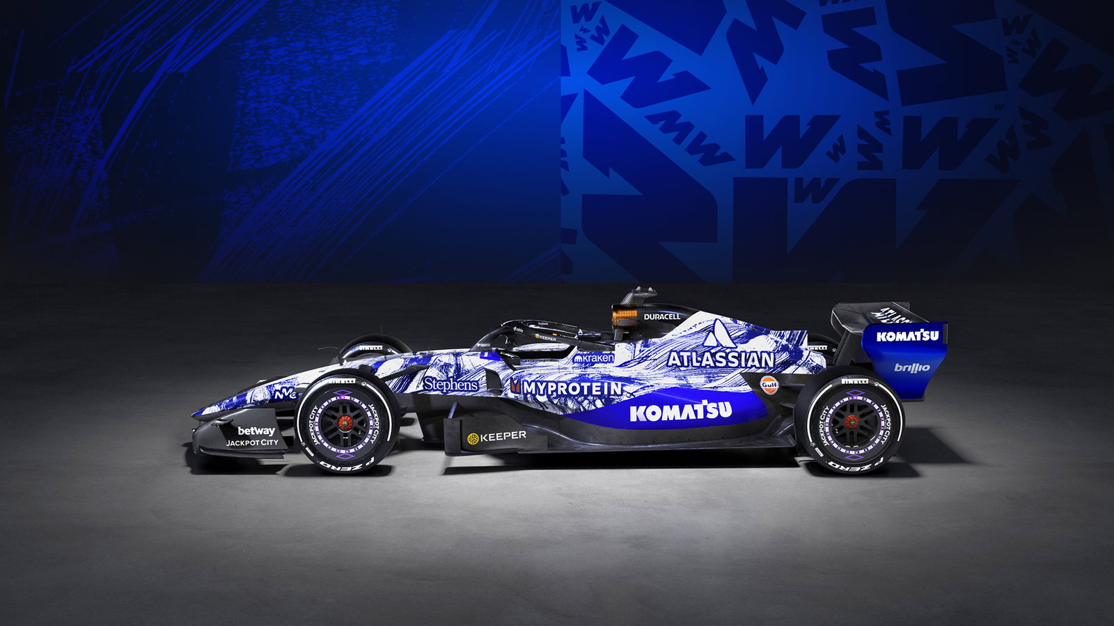 Williams' F1 2026 test livery