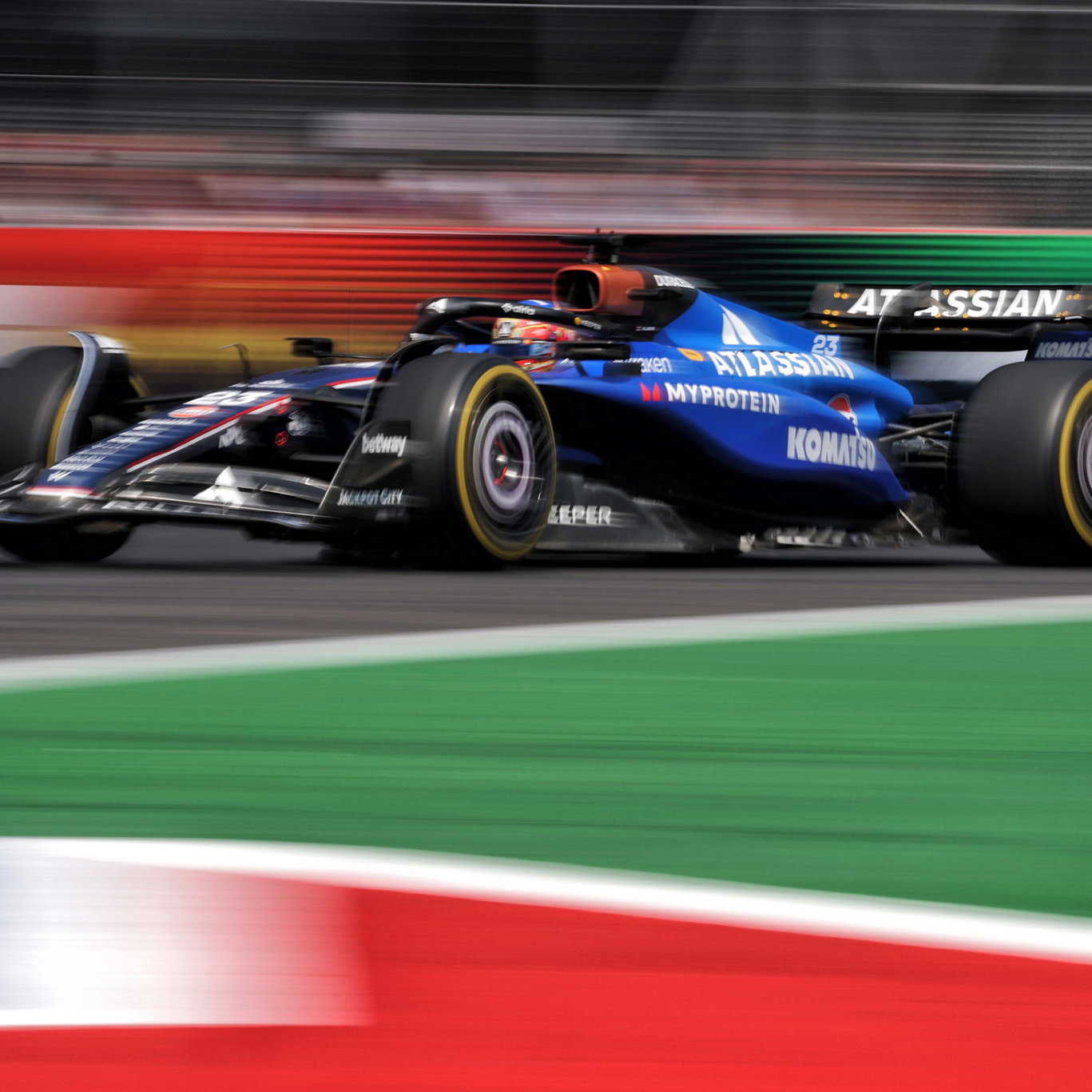 Alex Albon, Williams F1 team, 2025 Mexico GP