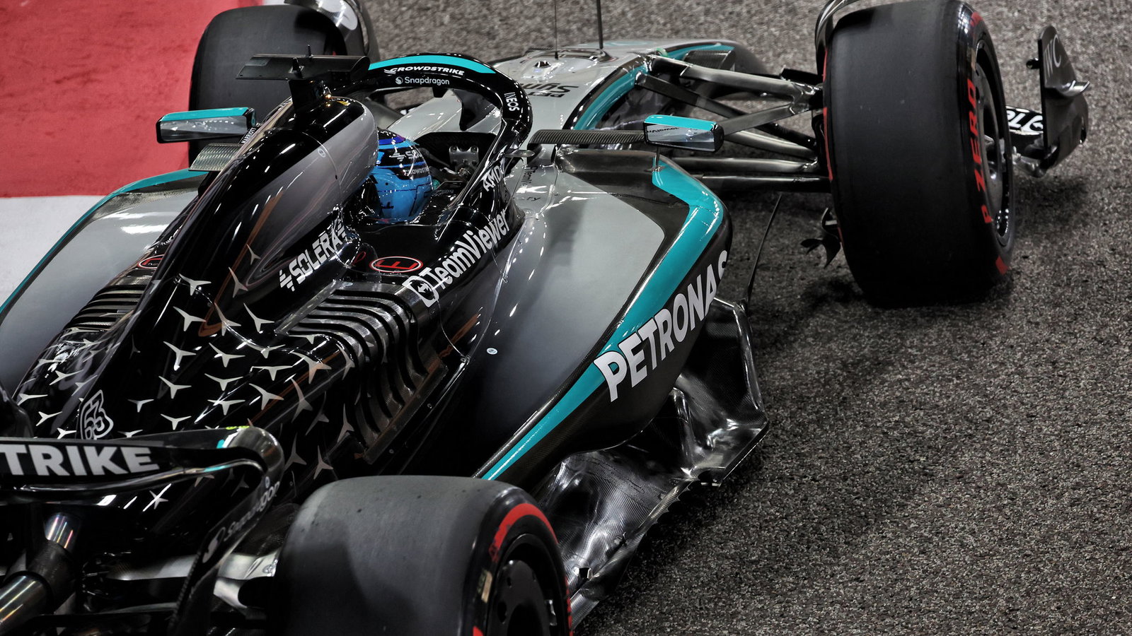 Mercedes secured P2 in the constructors' in 2025