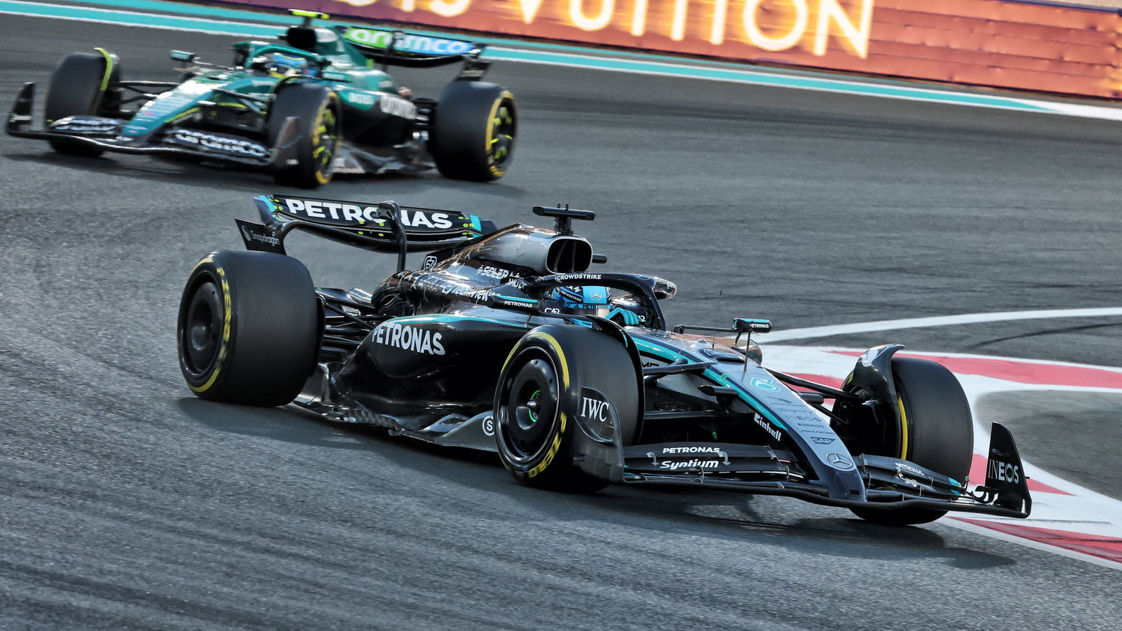 George Russell, Mercedes, 2025 Abu Dhabi F1