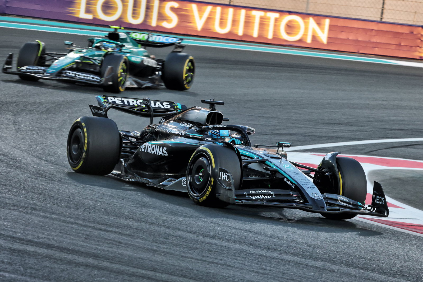 George Russell, Mercedes, 2025 Abu Dhabi F1