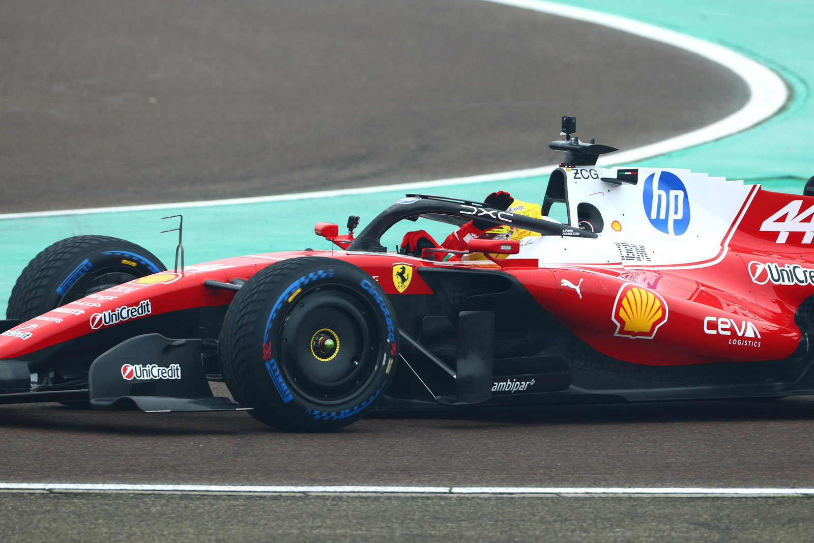 Hamilton shook down Ferrari's 2026 car on Friday