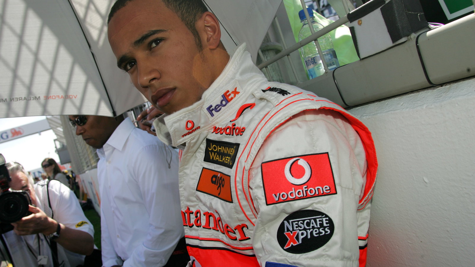 Hamilton debuted in F1 with McLaren in 2007