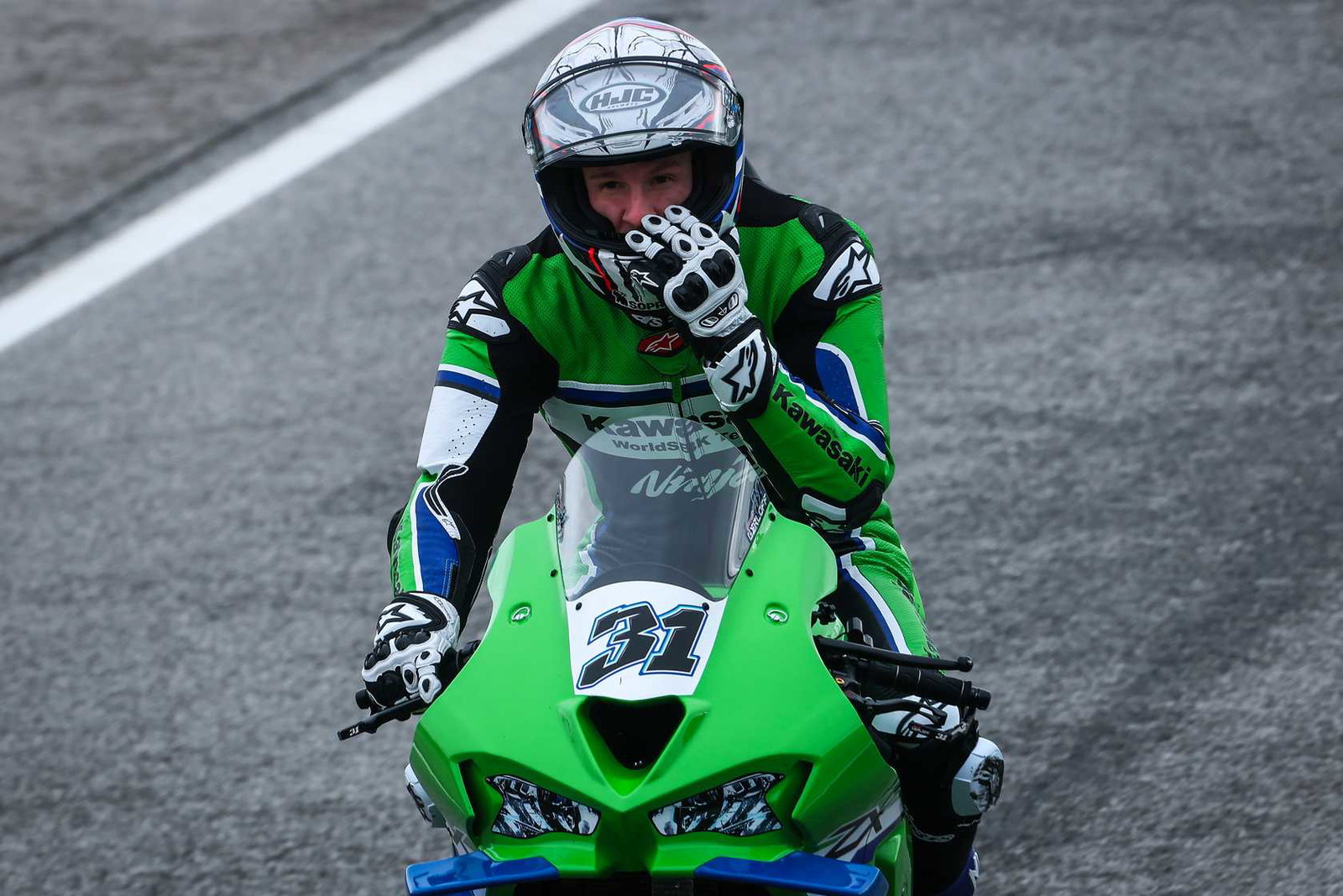 Garrett Gerloff, January 2026 Portimao WorldSBK Test. Credit: WorldSBK.