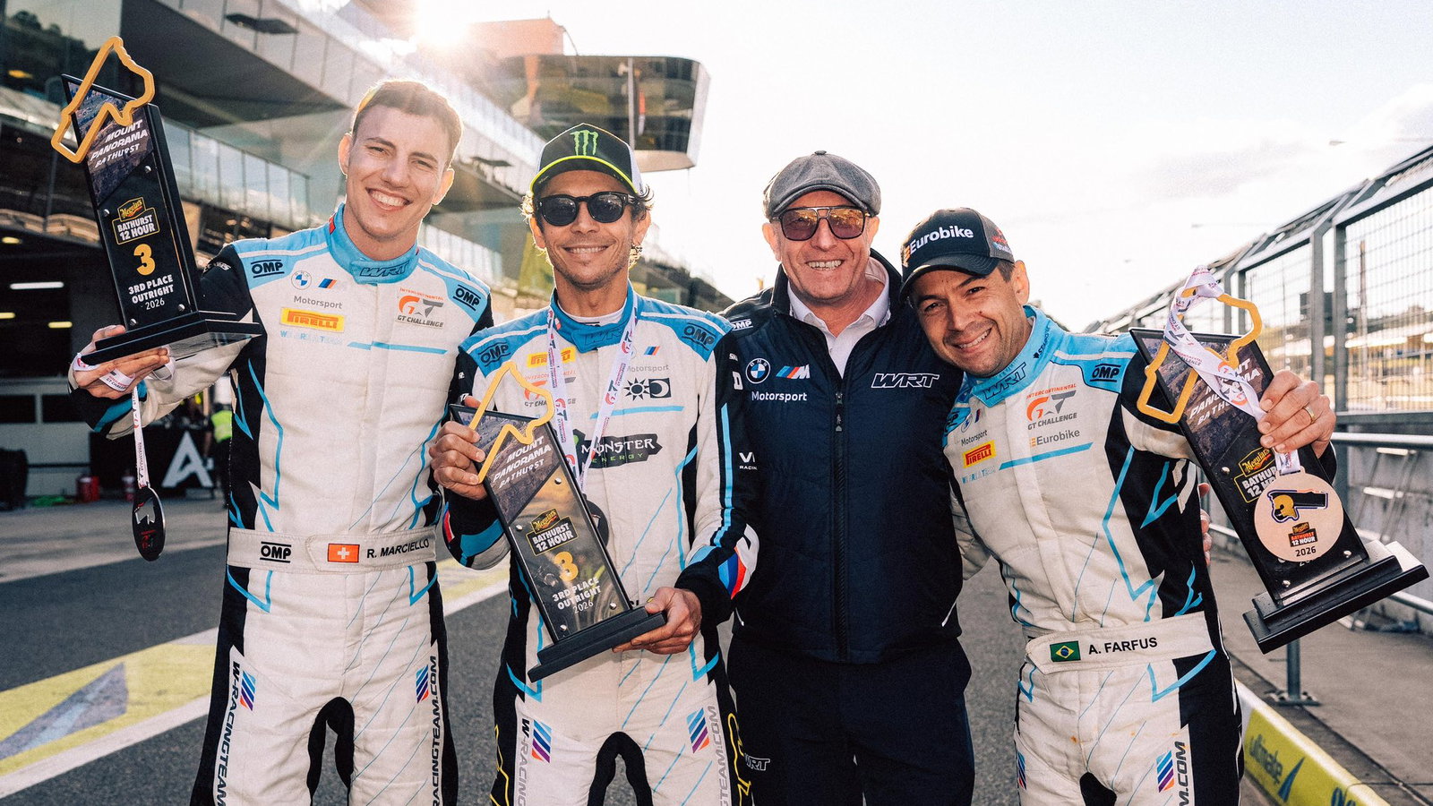 Valentino Rossi, WRT BMW, 2026 Bathurst 12 Hours