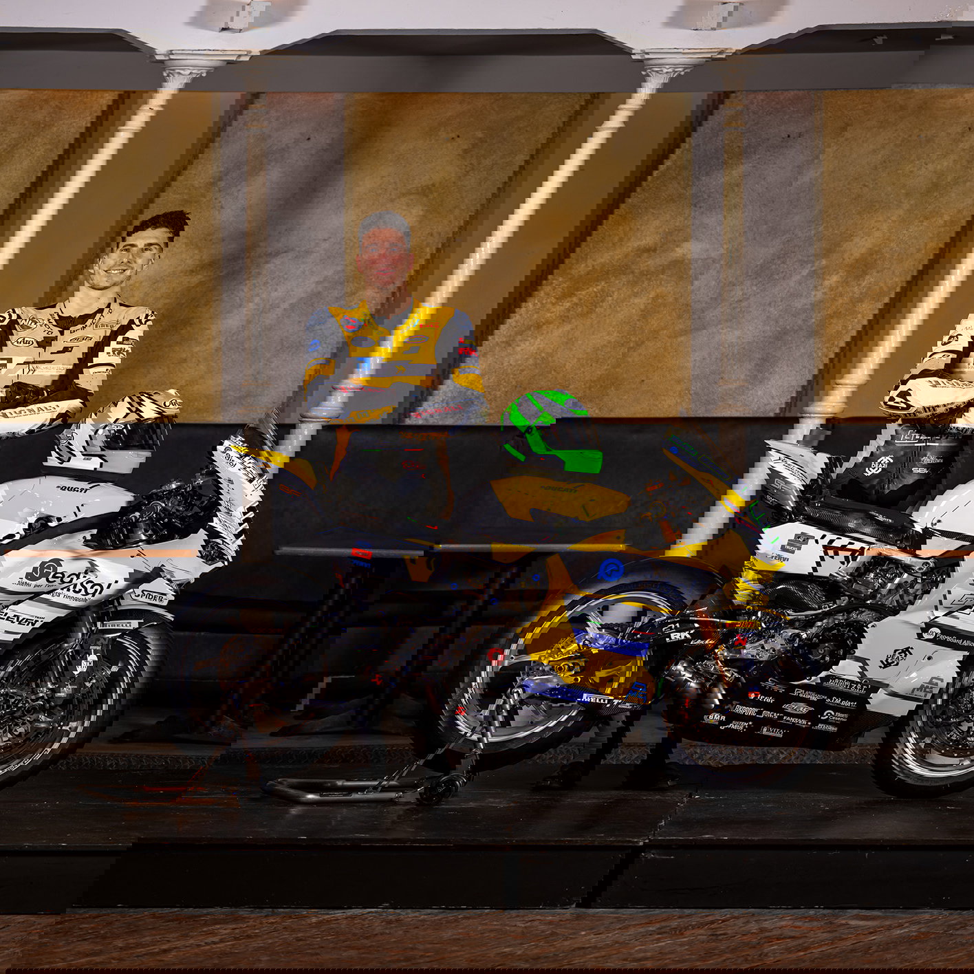 Lorenzo Baldassarri with 2026 Go Eleven Ducati. Credit: Team Go Eleven.