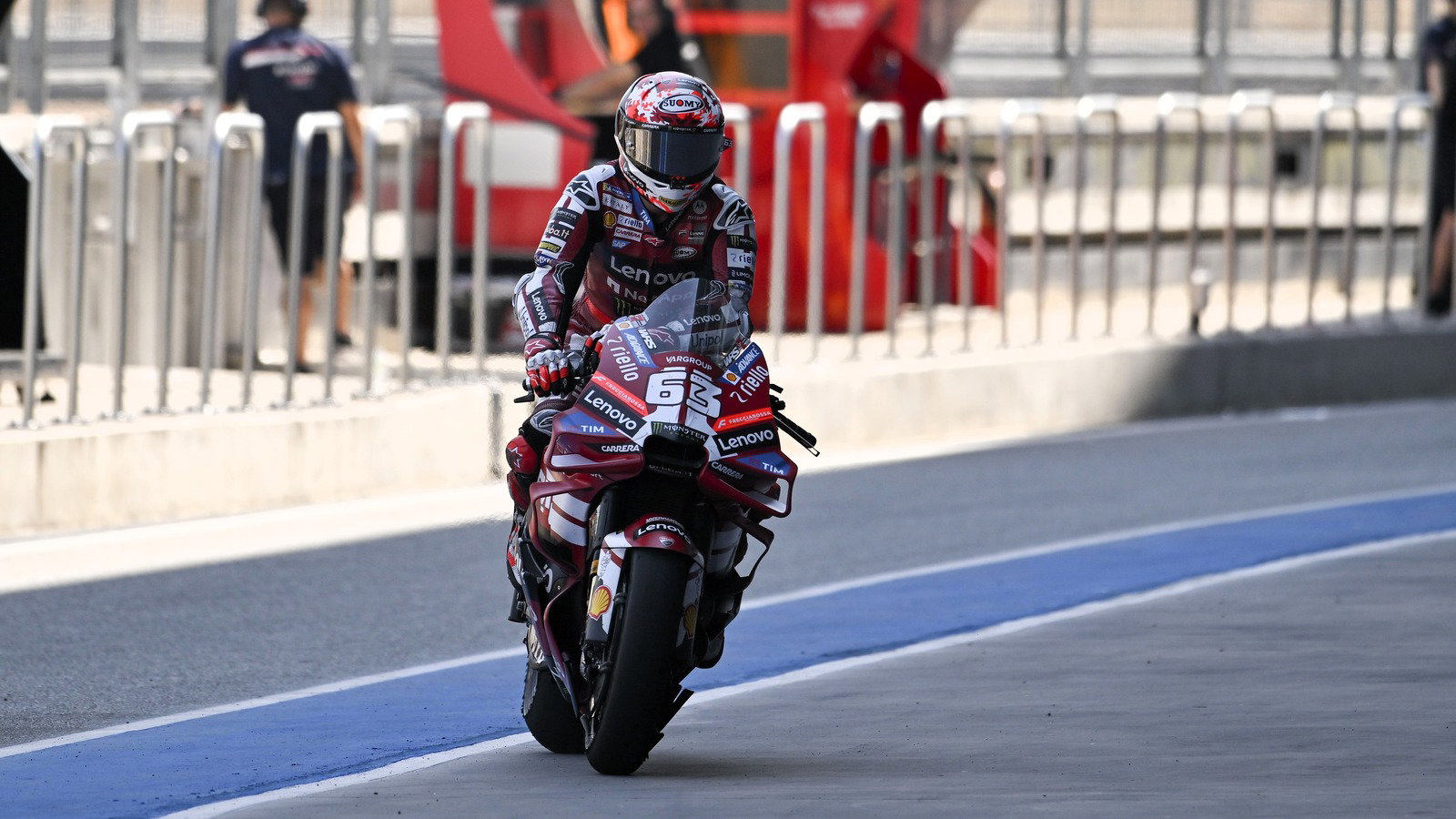 Francesco Bagnaia, 2026 Buriram MotoGP Test (Gold&Goose).