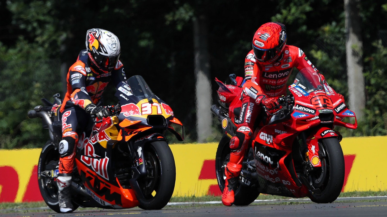 Pedro Acosta, Marc Marquez, MotoGP 2025