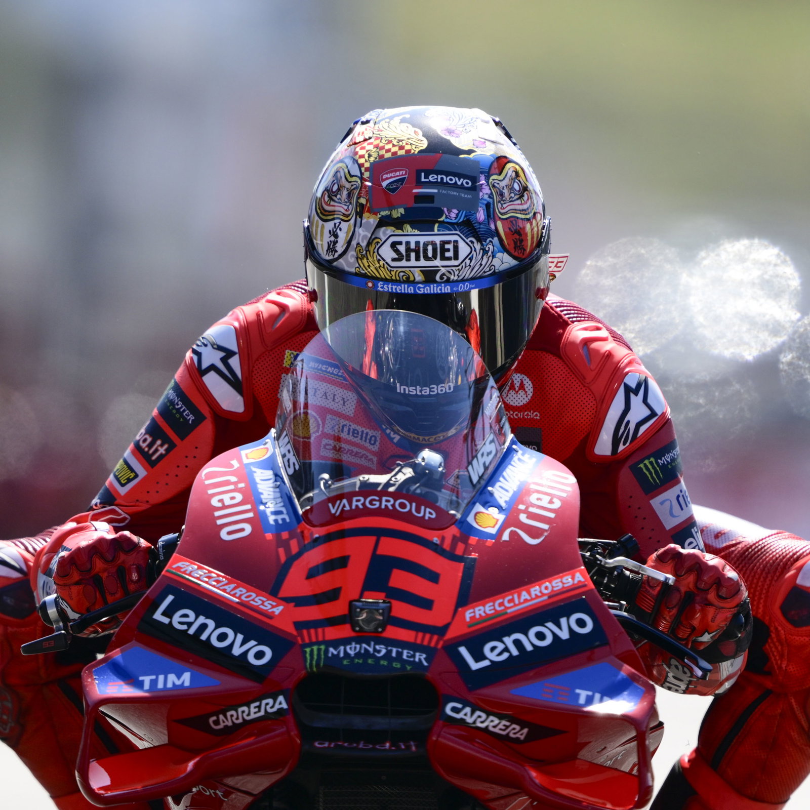 Marc Marquez, 2025 MotoGP Japanese Grand Prix, pit lane. Credit: Gold and Goose.