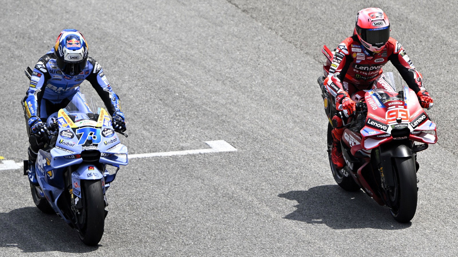 Alex Marquez, Marc Marquez, 2026 Sepang MotoGP Test (Gold&Goose).