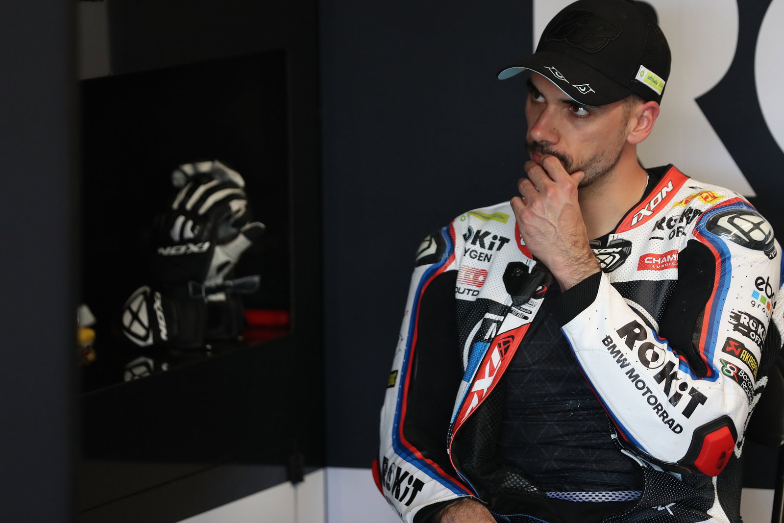 Miguel Oliveira, 2026 WorldSBK Phillip Island Test, pit box. Credit: Gold and Goose.