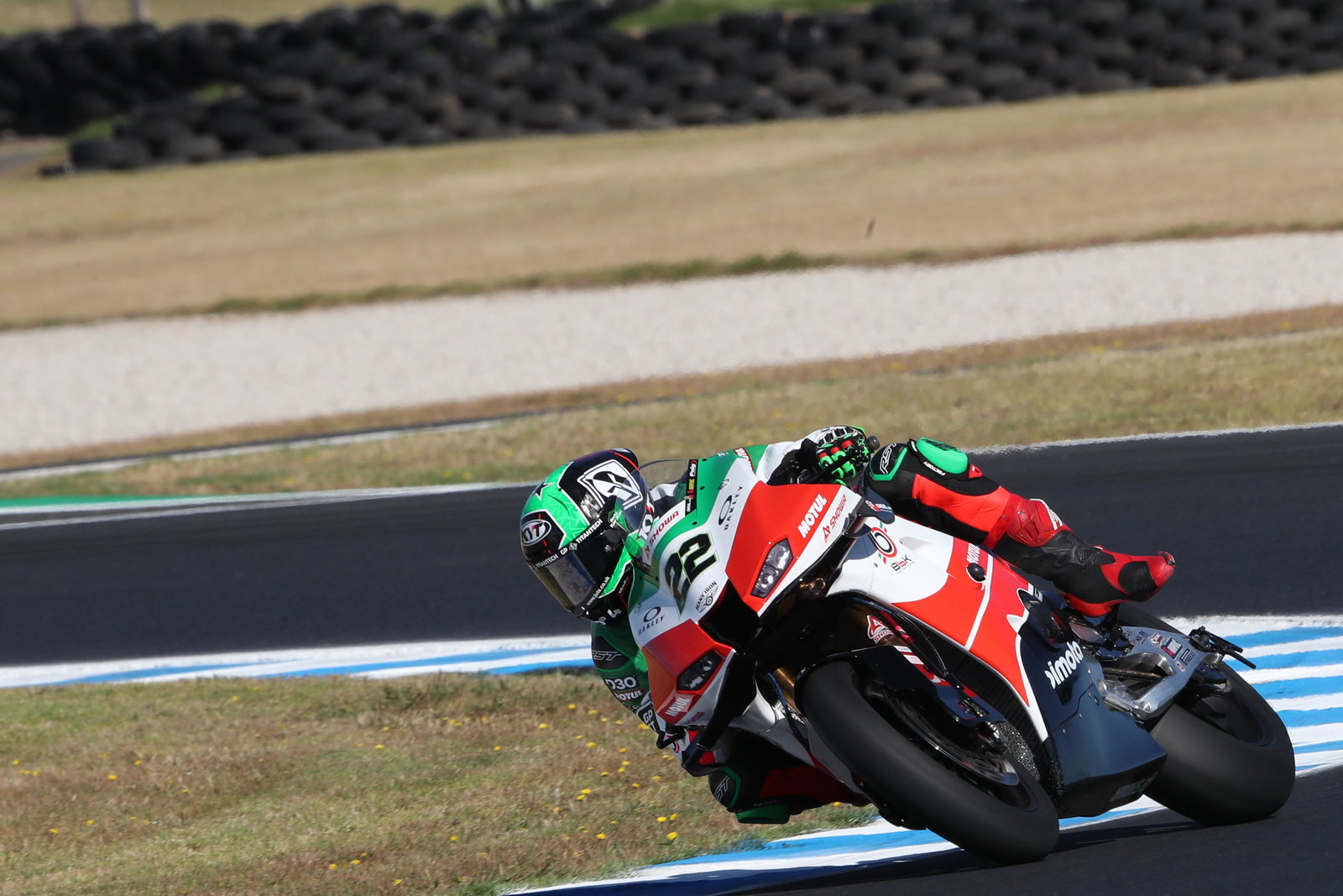 Alex Lowes, 2026 Phillip Island WorldSBK Test. Credit: Gold and Goose.