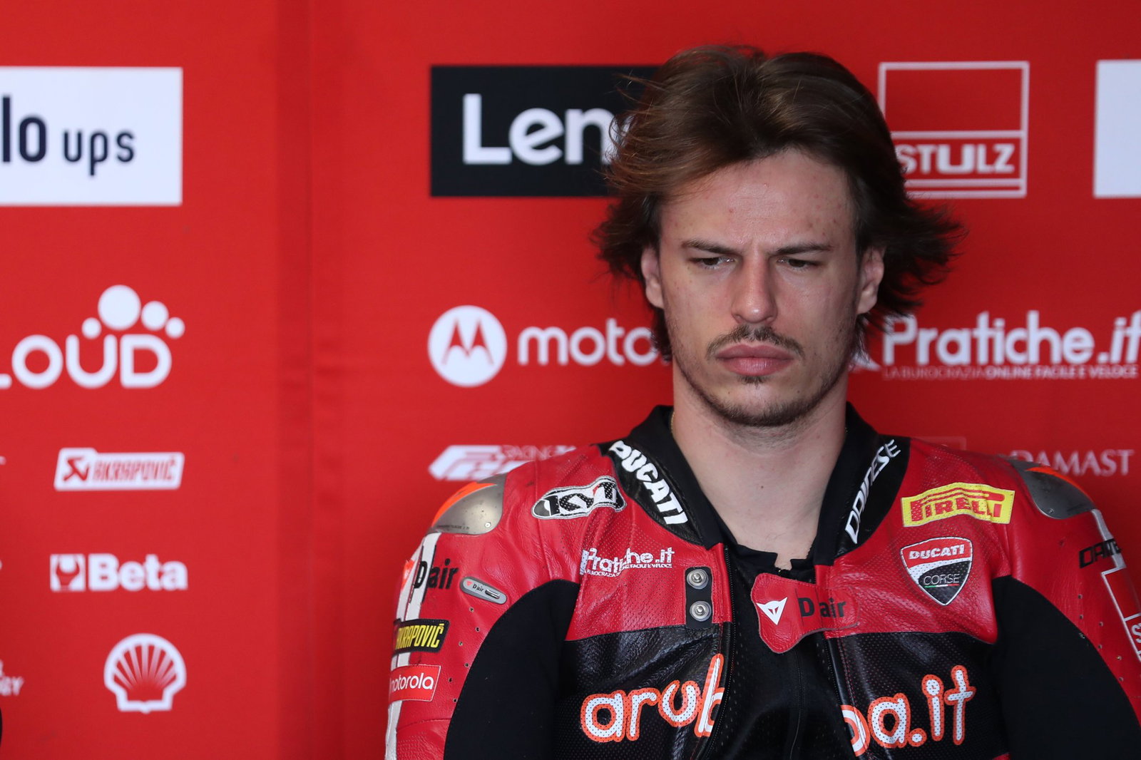 Nicolo Bulega, 2026 Australian WorldSBK, pit box. Credit: Gold and Goose.