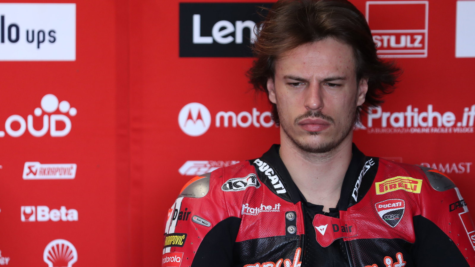 Nicolo Bulega, 2026 Phillip Island WorldSBK Test, pit box. Credit: Gold and Goose.