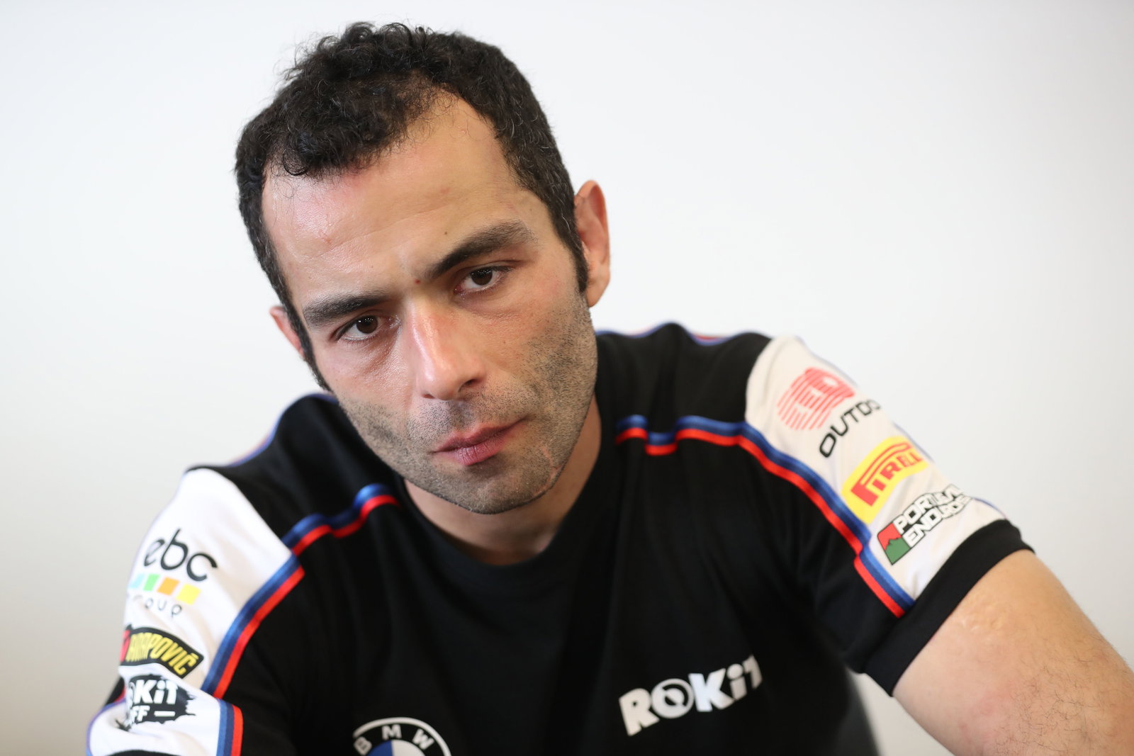 Danilo Petrucci speaks to the media at 2026 Phillip Island WorldSBK Test. Credit: Gold and Goose.