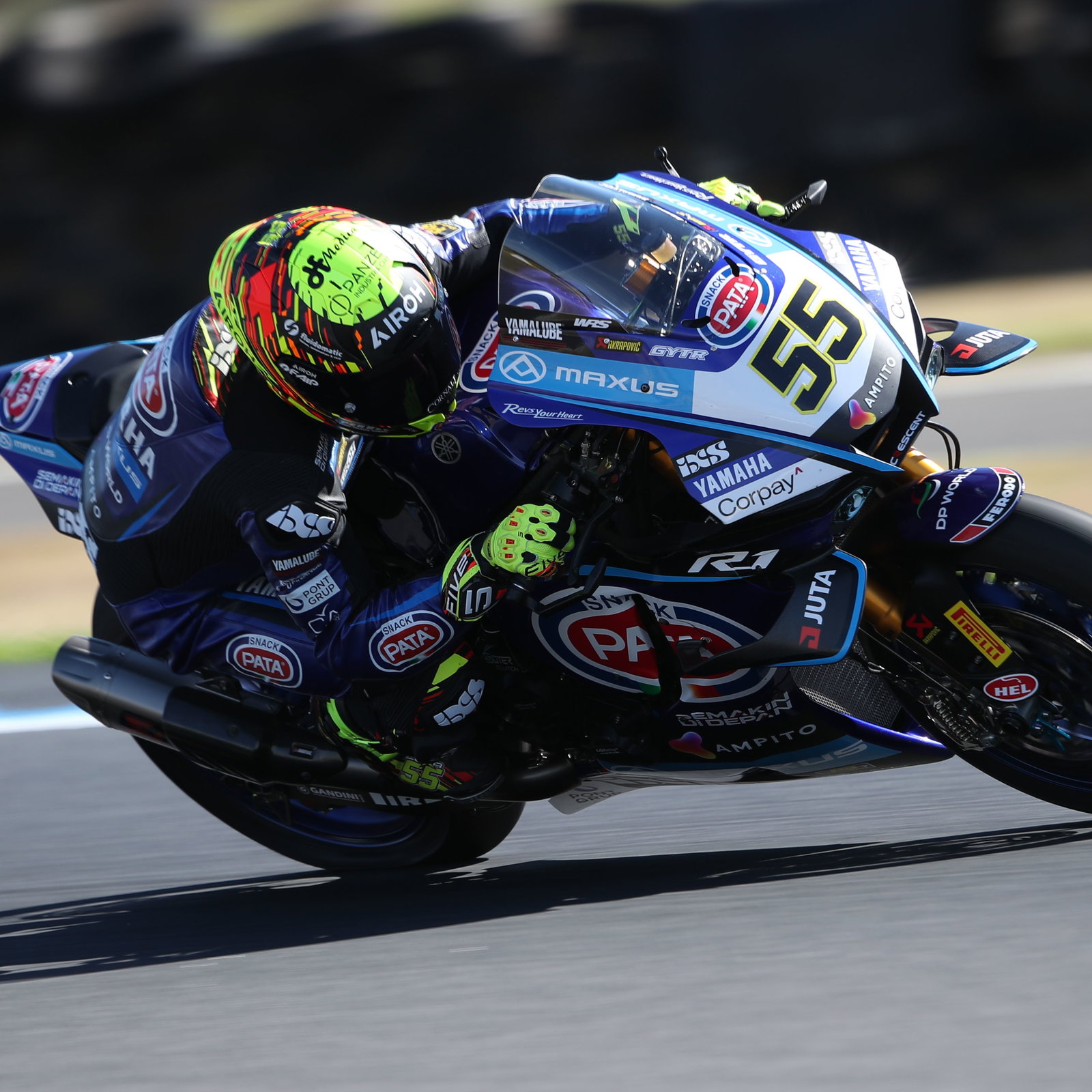 Andrea Locatelli, 2026 Phillip Island WorldSBK Test. Credit: Gold and Goose.