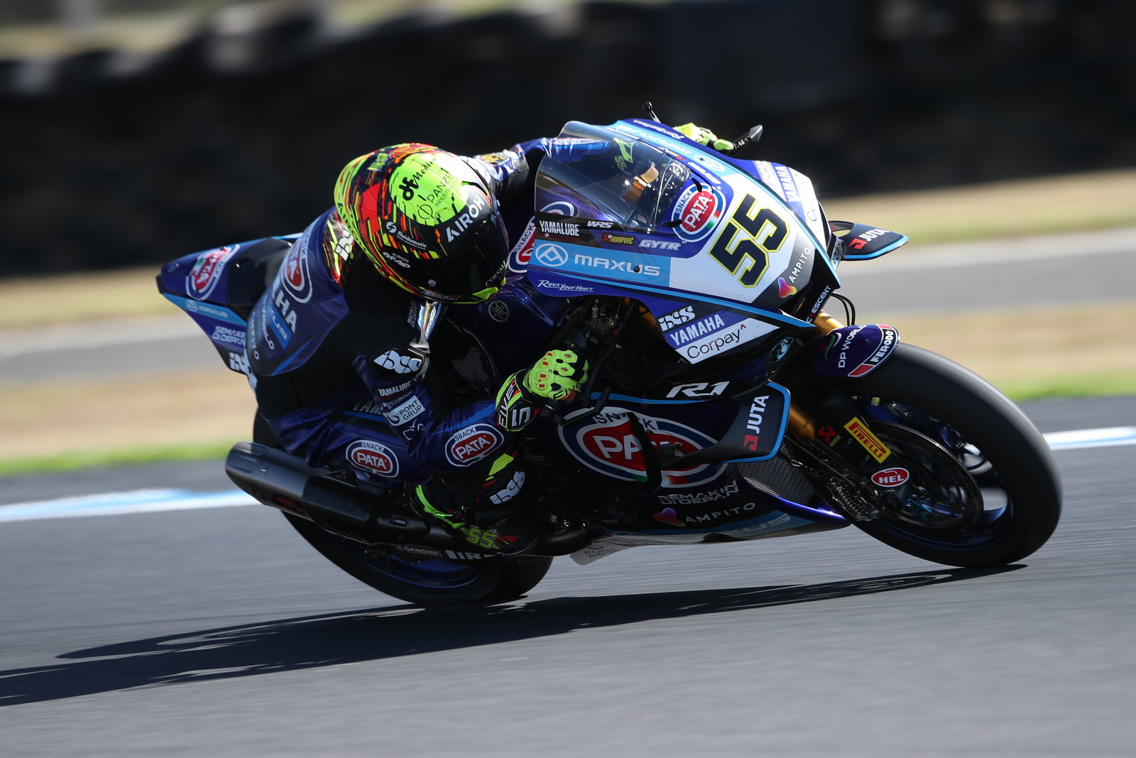 Andrea Locatelli, 2026 Phillip Island WorldSBK Test. Credit: Gold and Goose.
