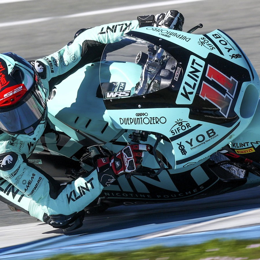 Alex Escrig, Jerez Moto2 Test.