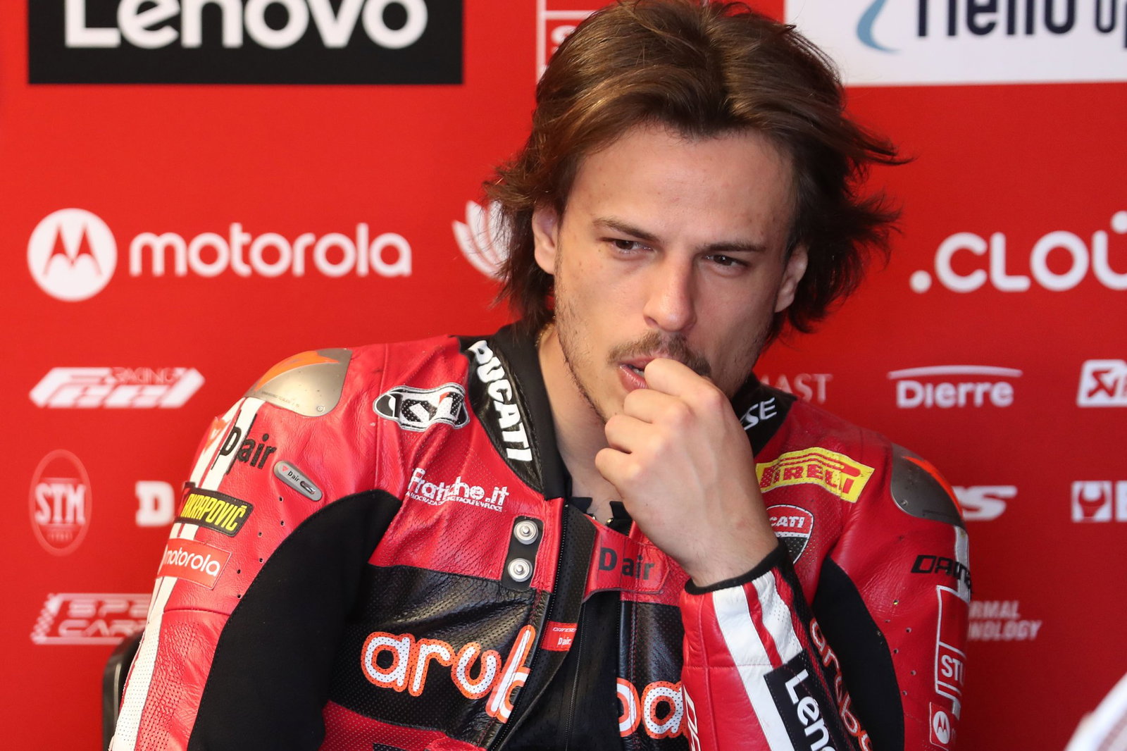 Nicolo Bulega, 2026 Australian WorldSBK, pit box. Credit: Gold and Goose.