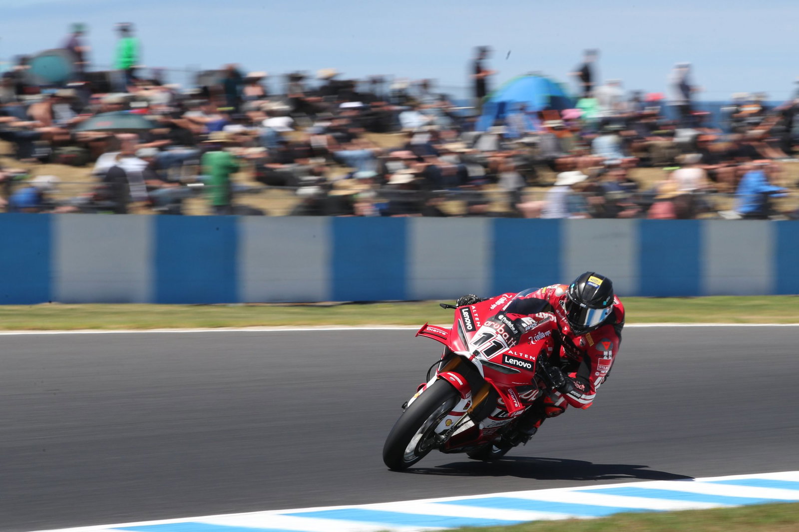 Nicolo Bulega, 2026 Australian WorldSBK. Credit: Gold and Goose.