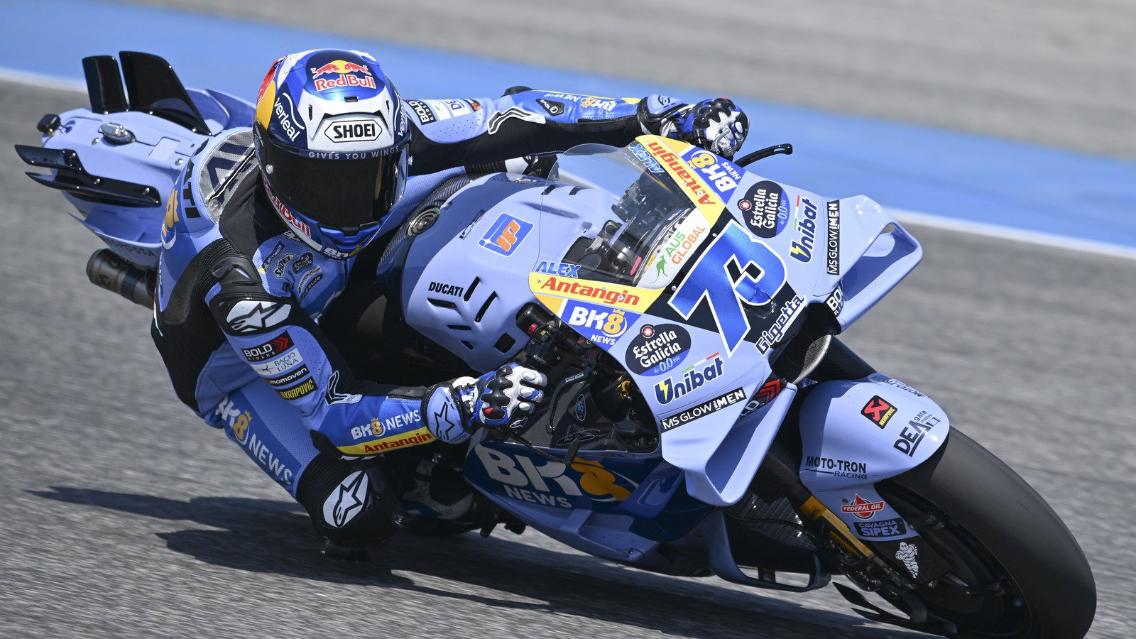 Alex Marquez, 2026 Buriram MotoGP Test (Gold&Goose).