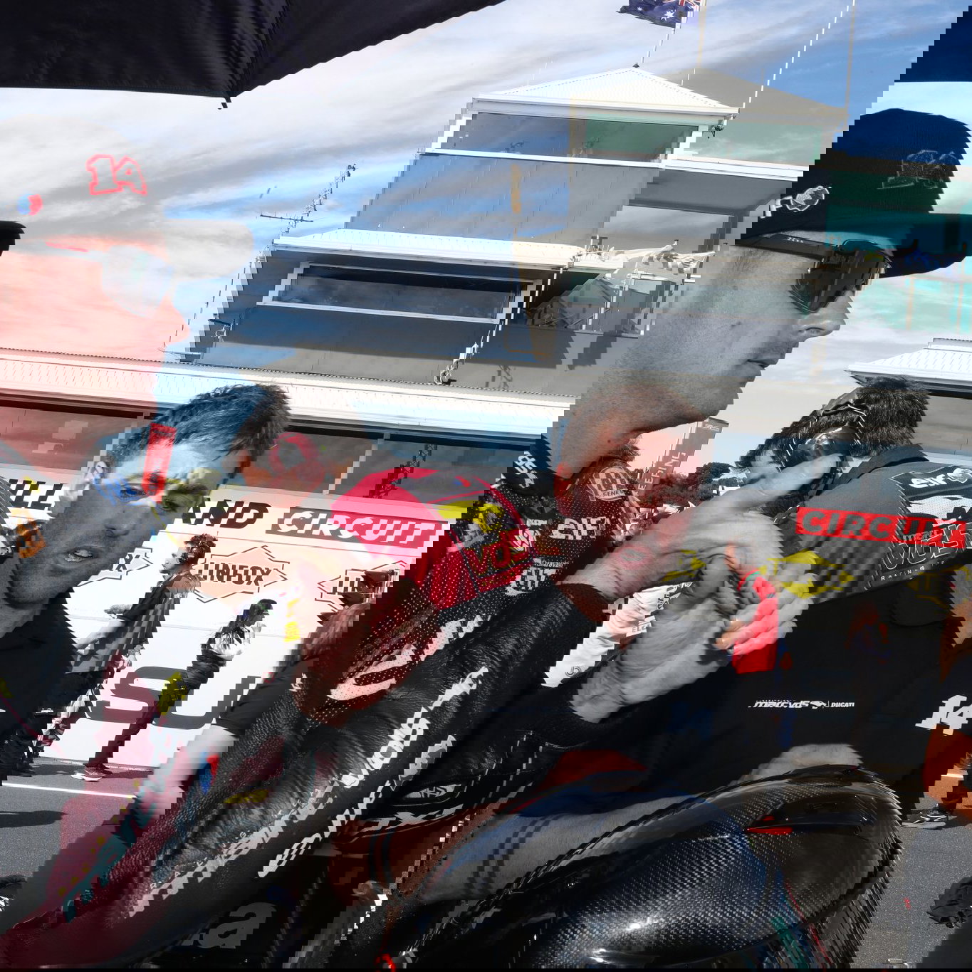 Sam Lowes, 2026 Australian WorldSBK, grid. Credit: Gold and Goose.