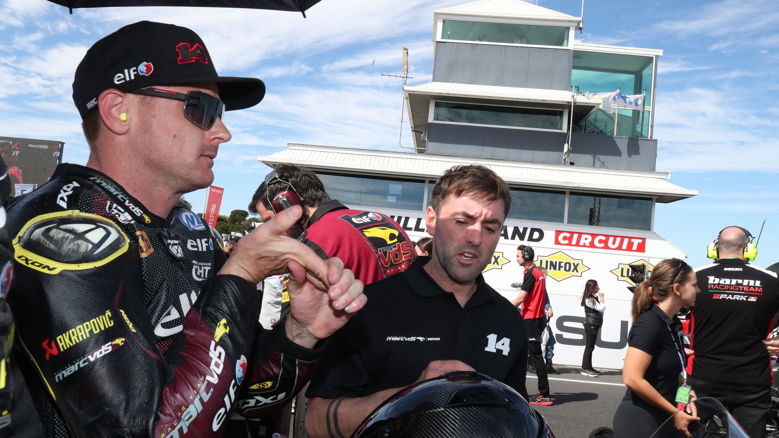 Sam Lowes, 2026 Australian WorldSBK, grid. Credit: Gold and Goose.