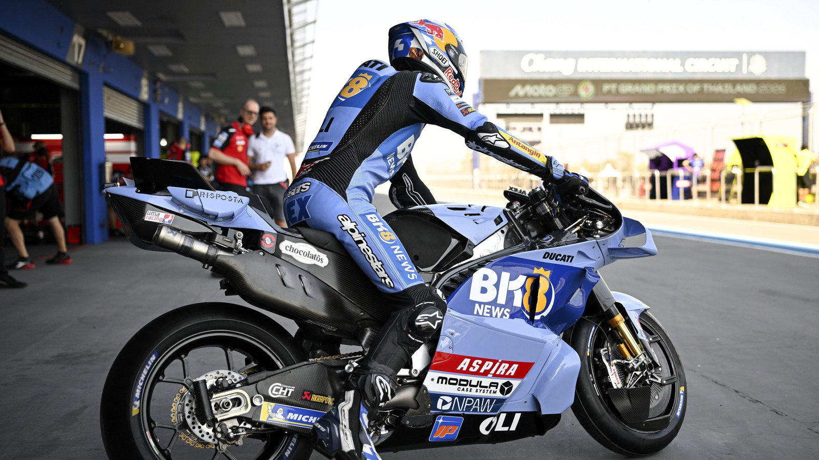 Alex Marquez, 2026 Buriram MotoGP Test (Gold&Goose).