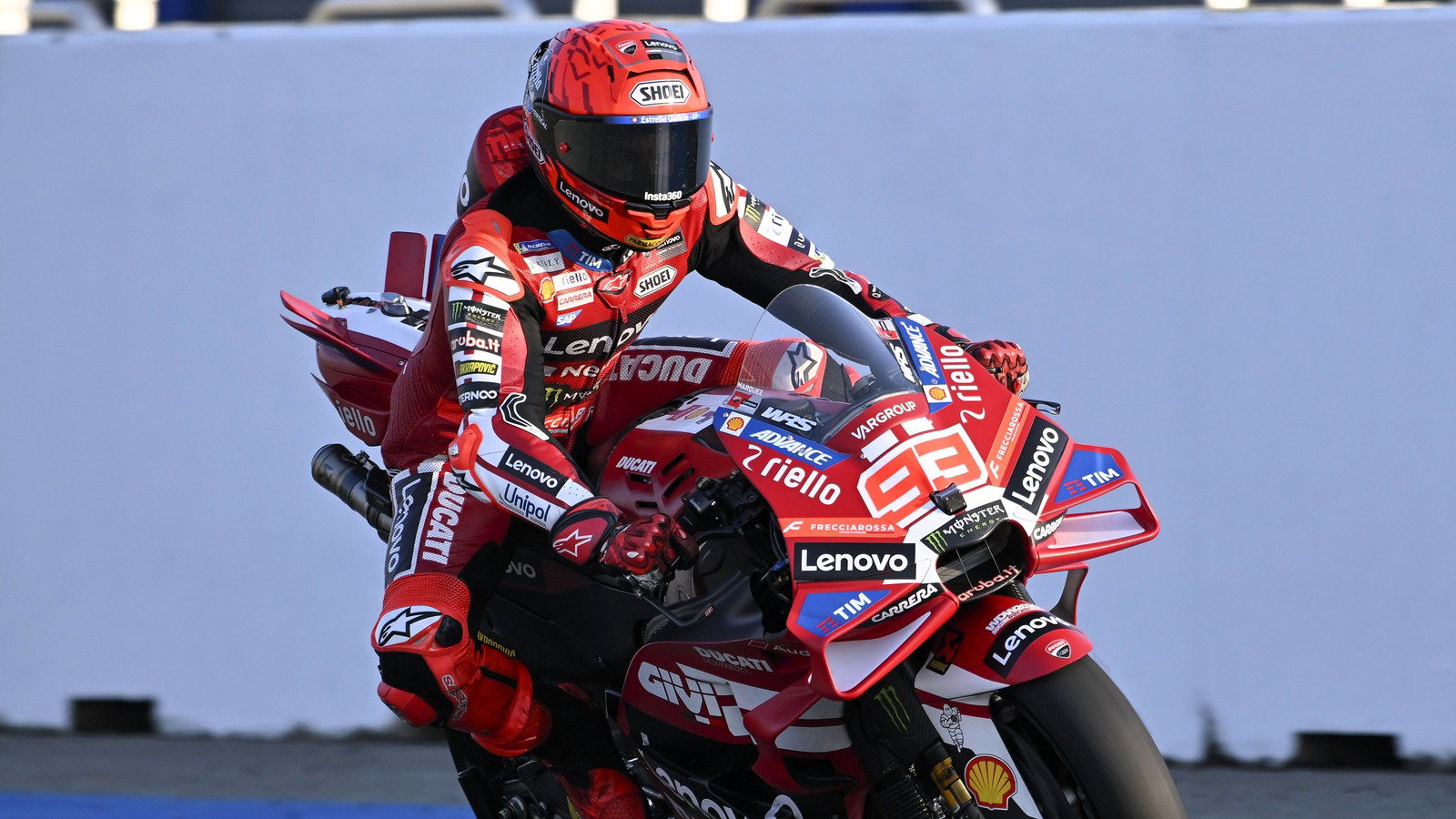 Marc Marquez, 2026 Buriram MotoGP Test (Gold&Goose).