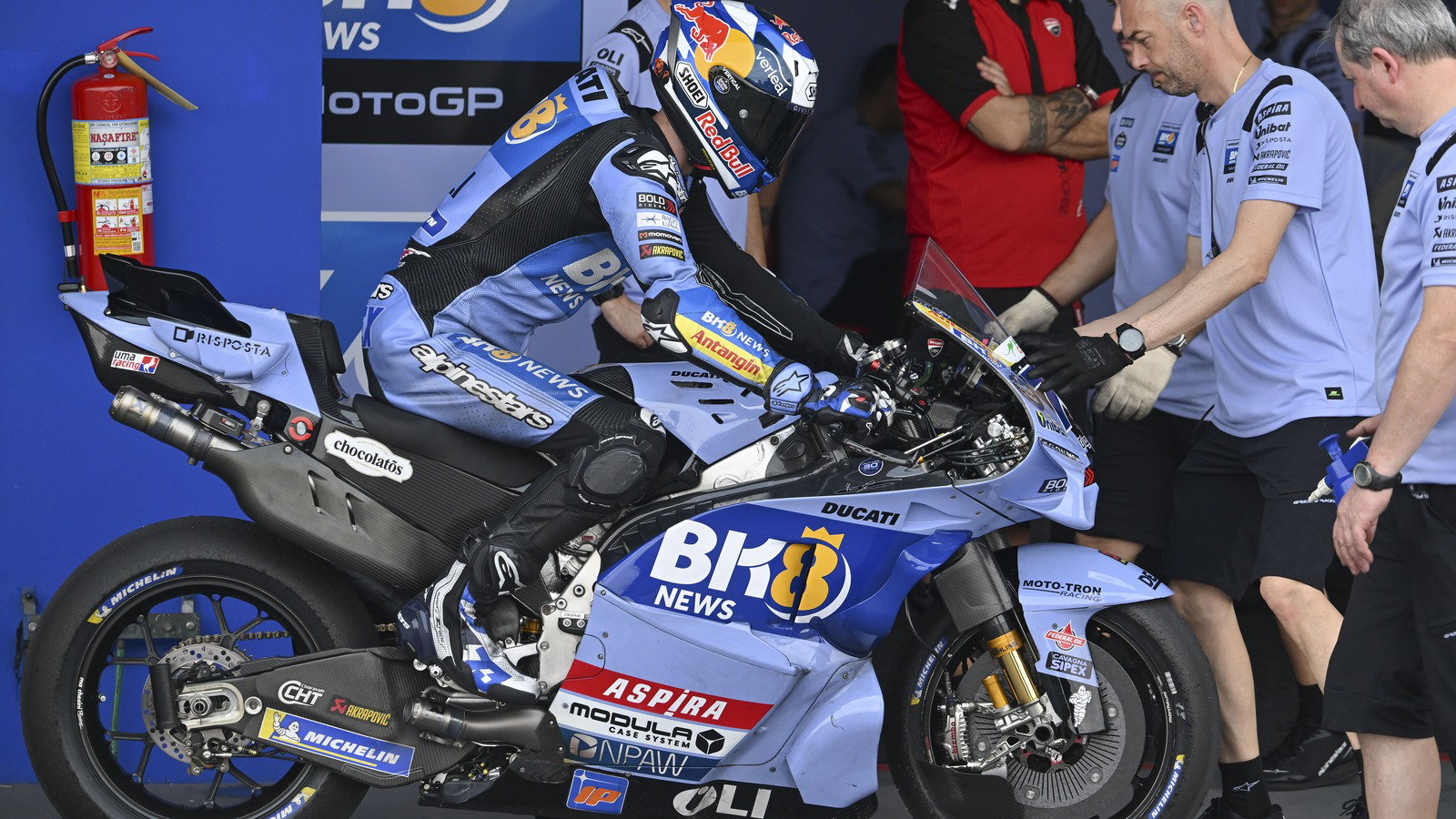 Alex Marquez, 2026 Buriram MotoGP Test (Gold&Goose).