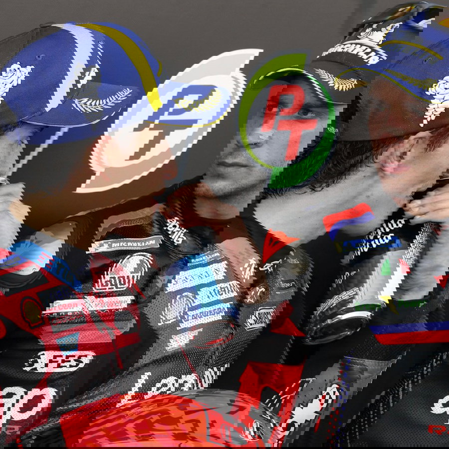 Marc Marquez, Marco Bezzecchi, qualifying, 2026 Thai MotoGP.