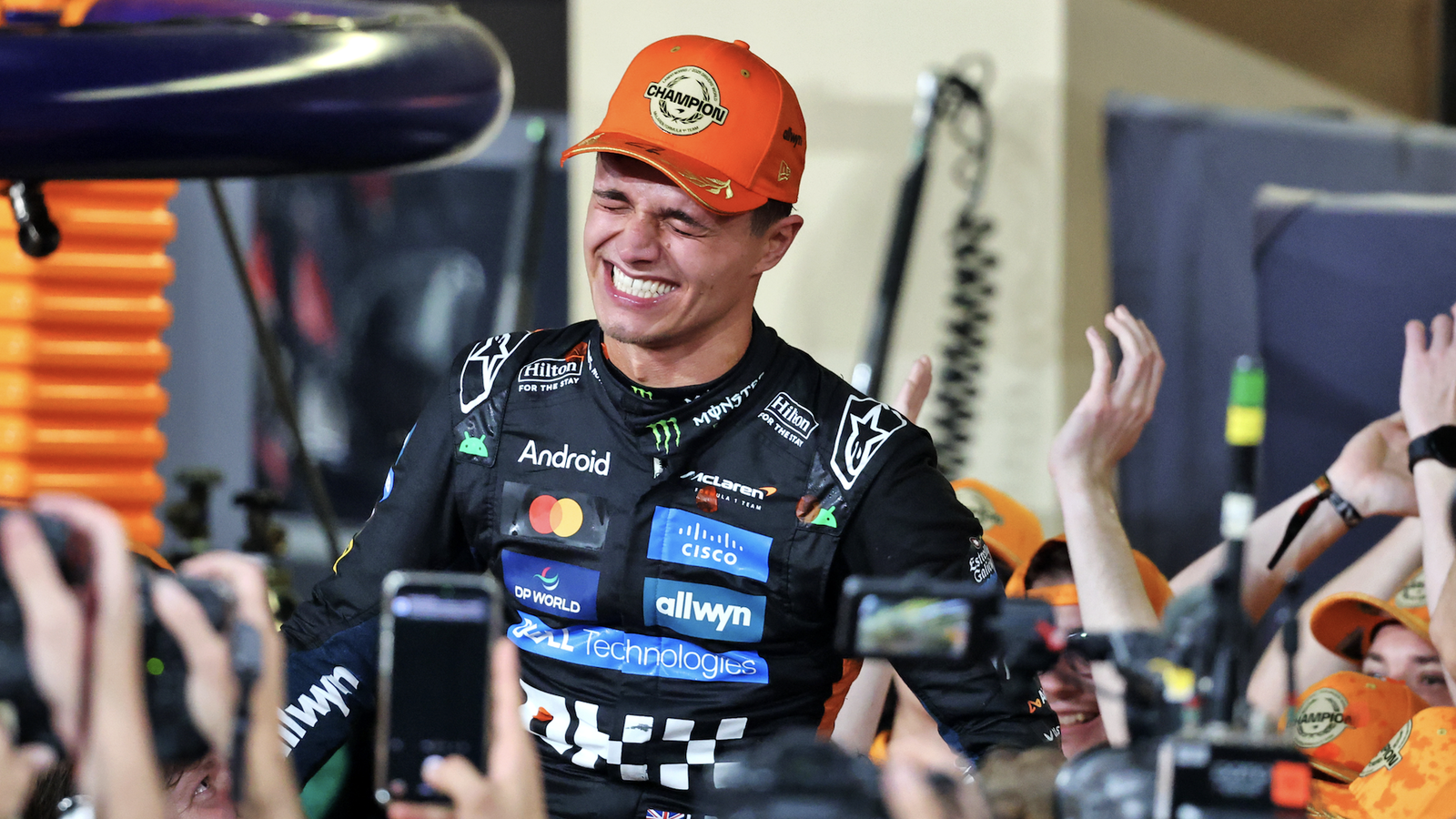 Lando Norris, McLaren F1 team, 2026 Abu Dhabi GP