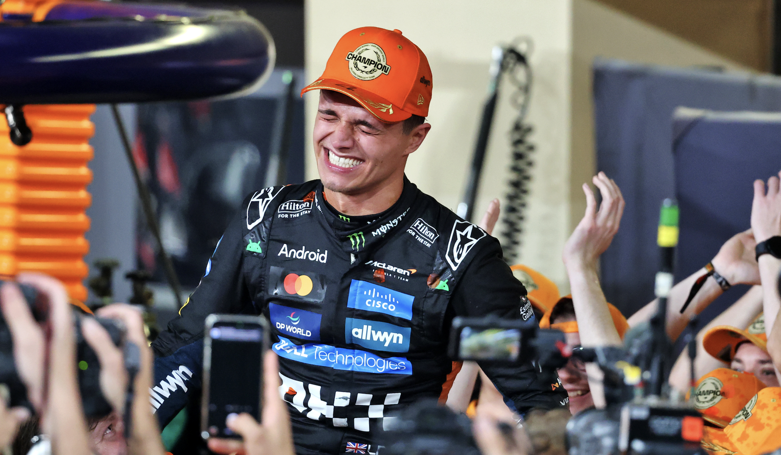 Lando Norris, McLaren F1 team, 2026 Abu Dhabi GP