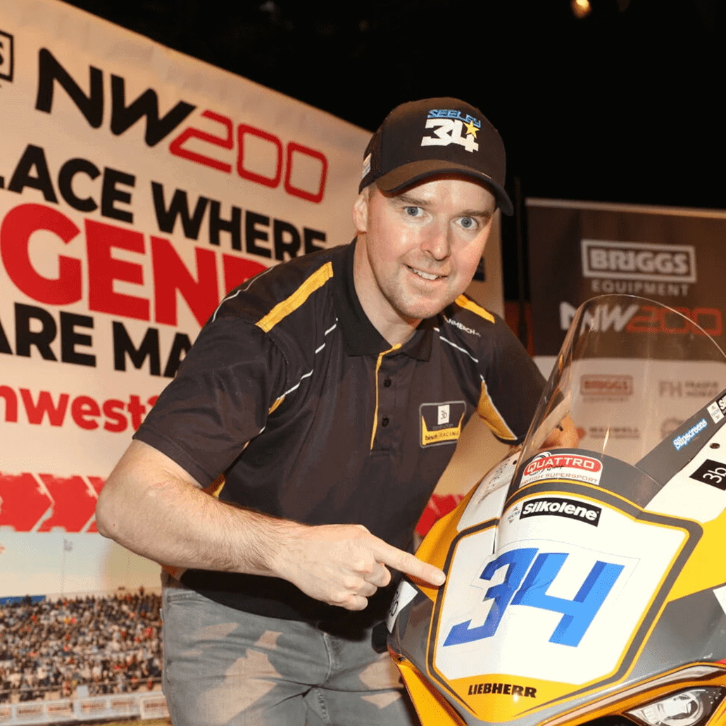 Alastair Seeley. Credit: North West 200.