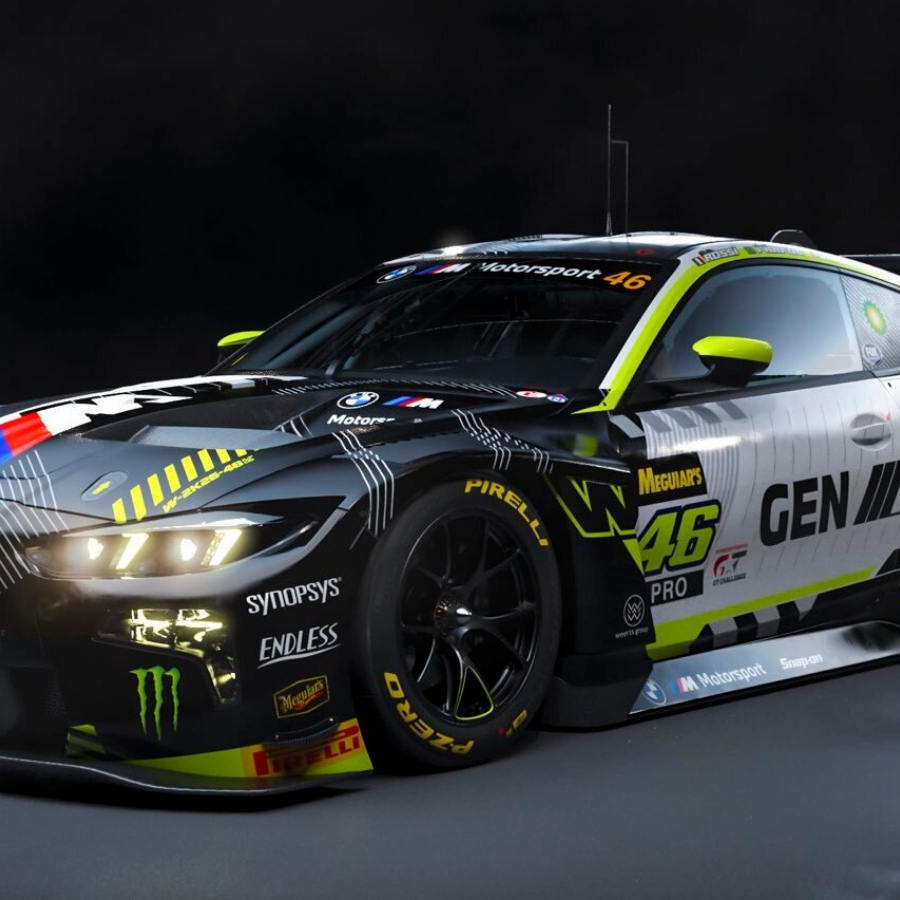 Valentino Rossi's WRT BMW 2026 Bathurst 12 Hours livery