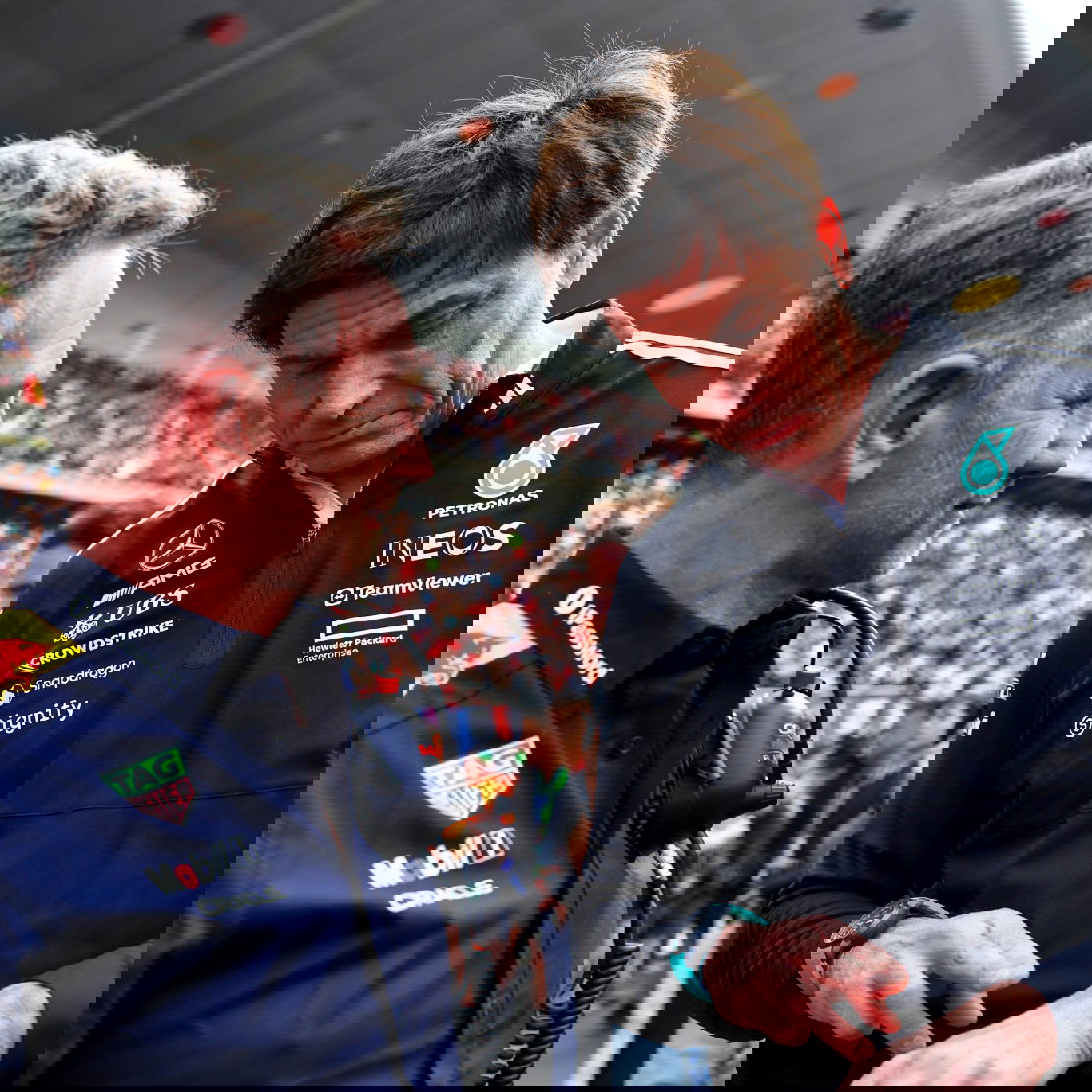 Christian Horner and Toto Wolff