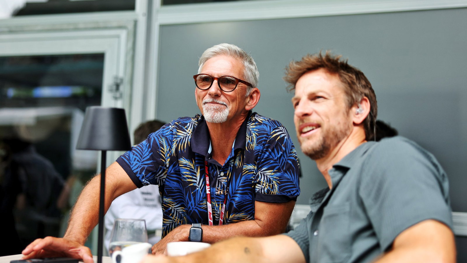 Damon Hill and Jenson Button both drove for Williams in F1