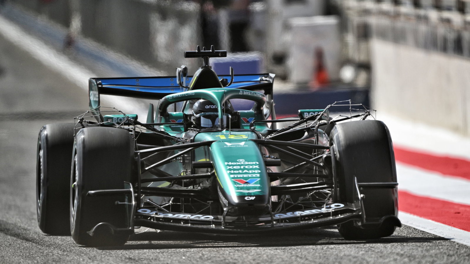 Lance Stroll, Aston Martin, 2026 Bahrain test