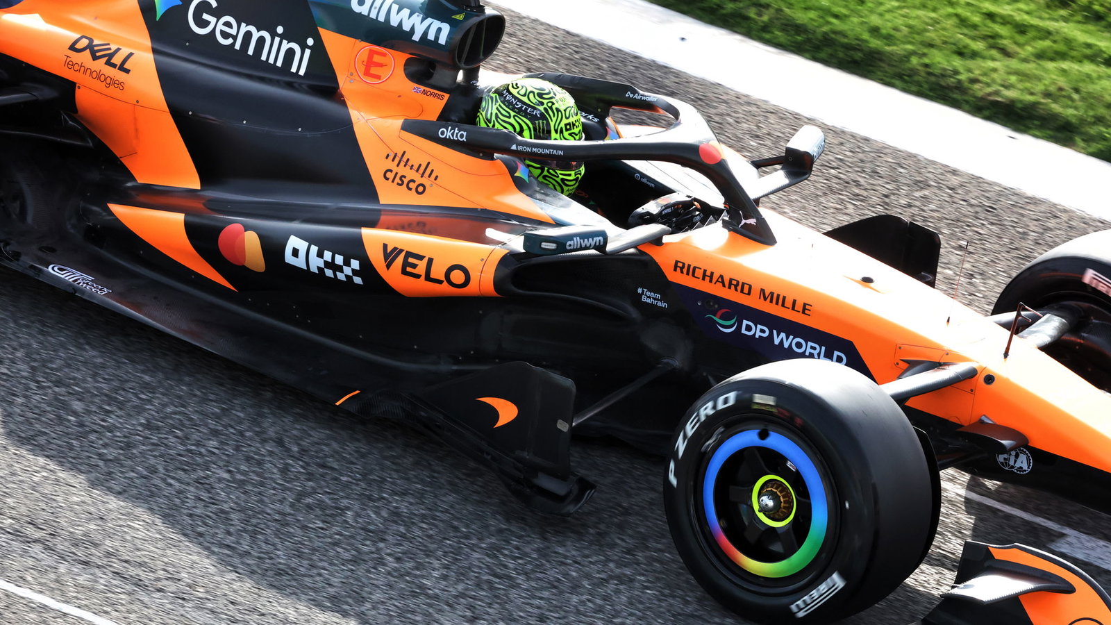 Lando Norris, McLaren Racing, 2026 Bahrain F1 test