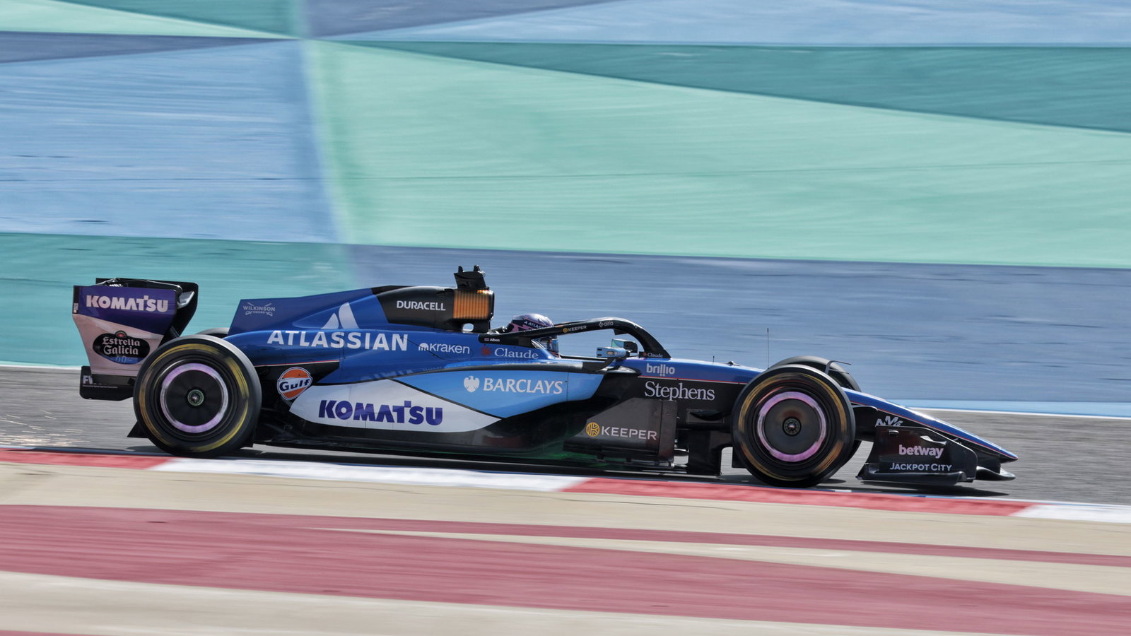 Alex Albon, Williams Racing, 2026 Bahrain F1 test