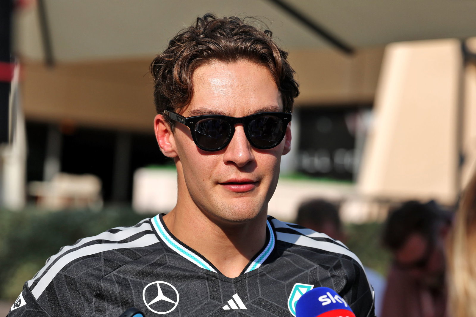 George Russell, Mercedes F1, 2026 Bahrain test